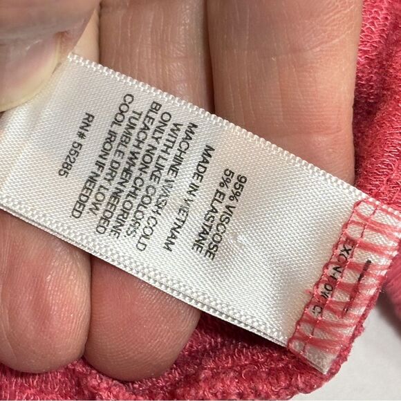 Express One Eleven | Women’s Pink Coral Butterfly Tie Raglan Sleeves Swe… - Picture 14 of 14